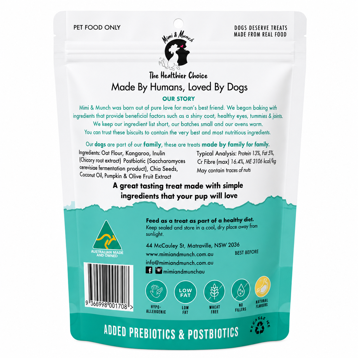 Barba-Roo Natural Dog Treats