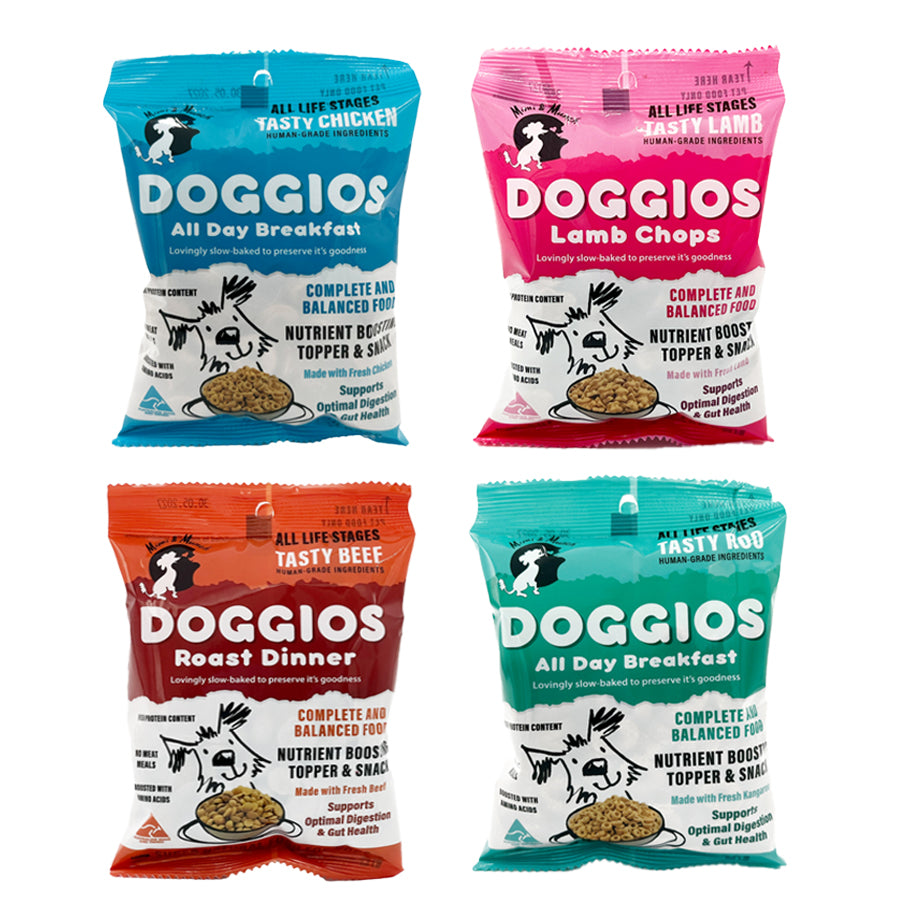 4 or 5 x Sample Packs Dog Food 75g (Free Shipping)