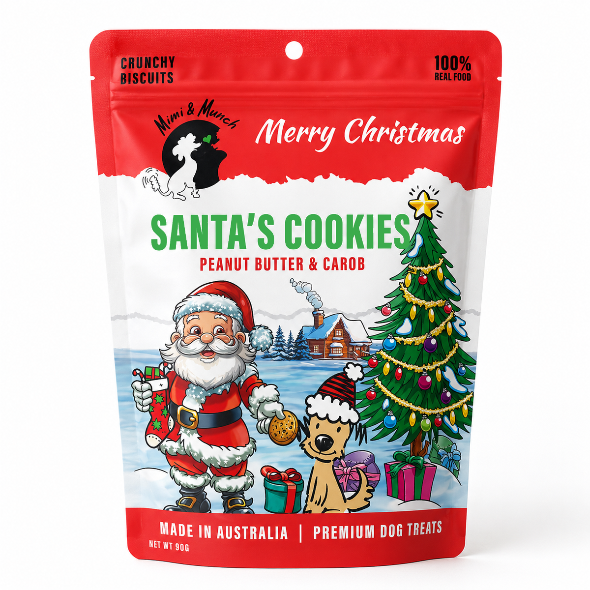 Santa's Cookies Natural Dog Treats
