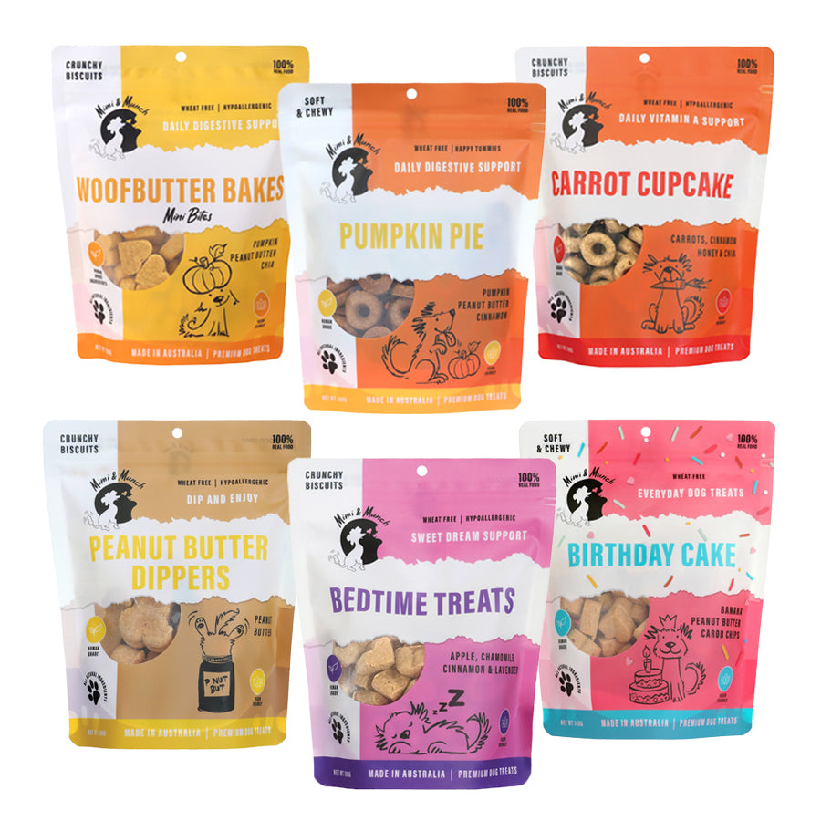 Vegetarian Dog Treat Bundle - Mimi & Munch AU - Bundles
