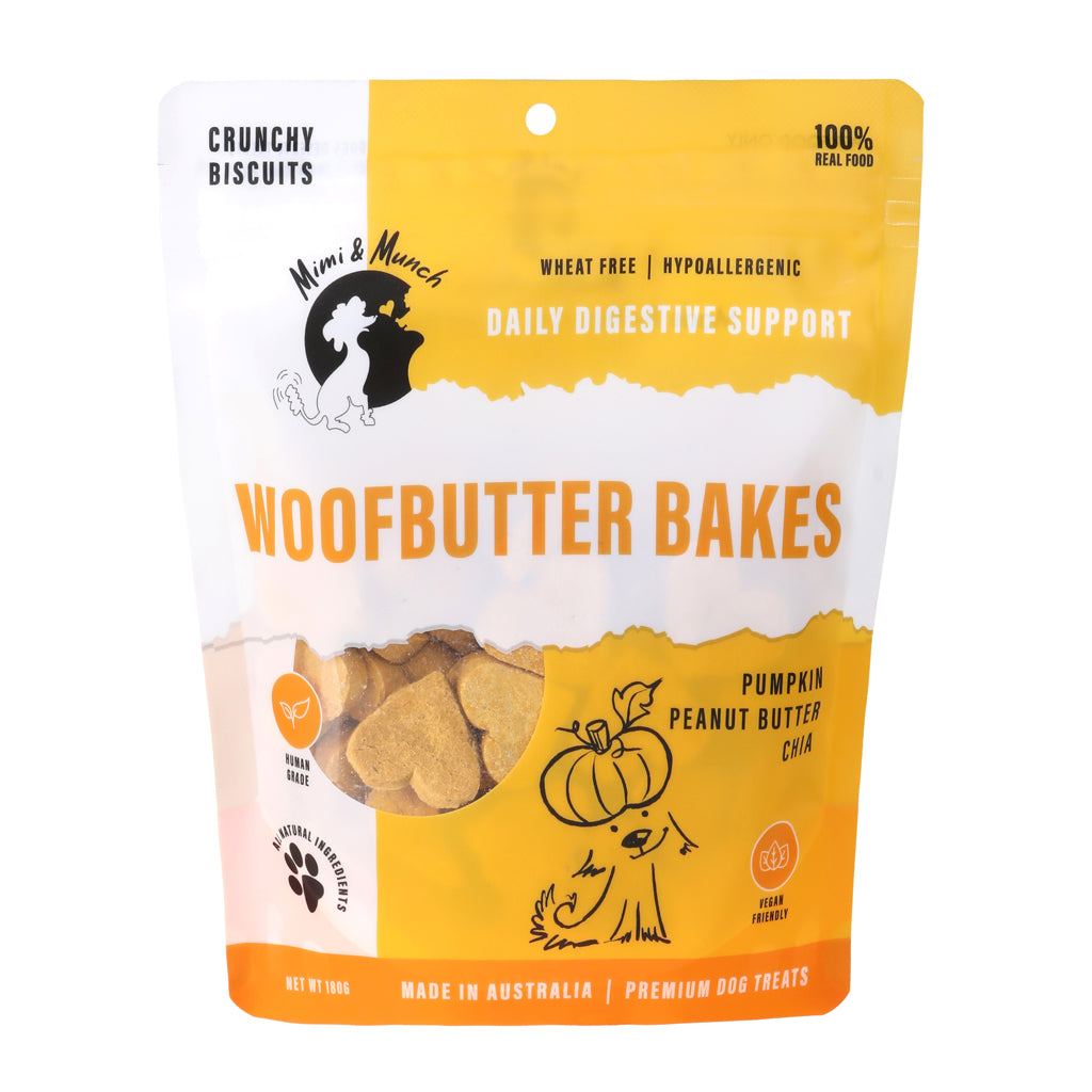 Woofbutter Bakes Natural Dog Treats - Mimi & Munch AU - Baked Treats