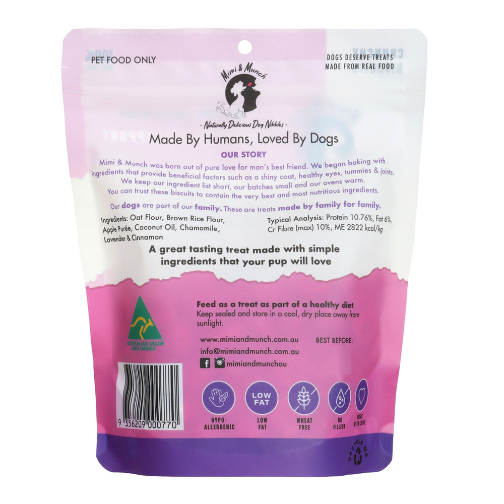 Bedtime Treats Natural Dog Treats - Mimi & Munch AU - Baked Treats
