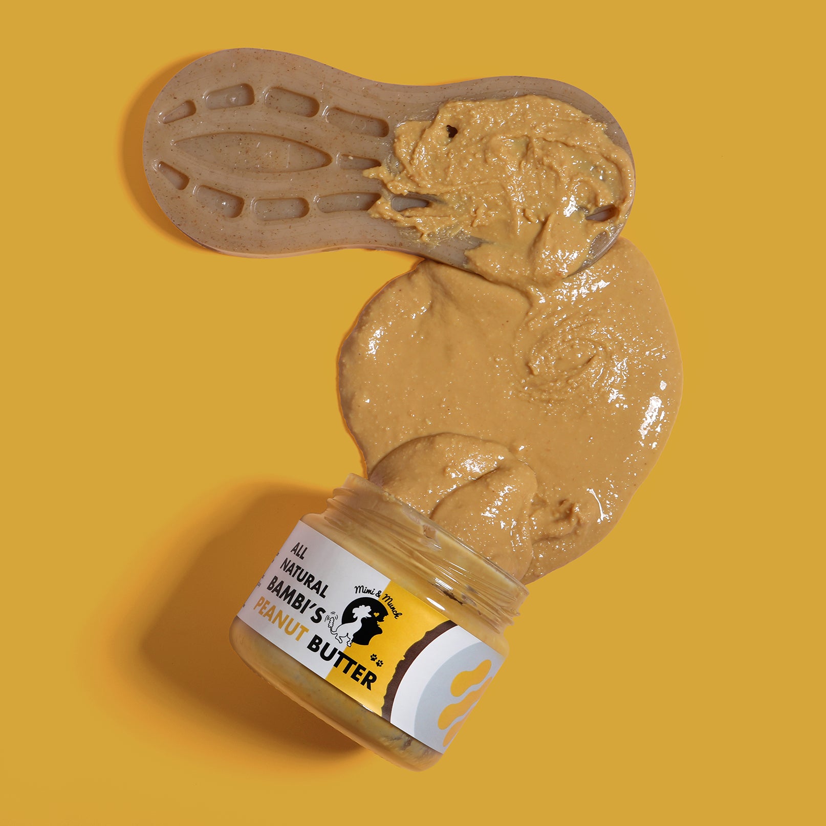 Bambi's Butter Natural Dog Peanut Butter - Mimi & Munch AU - Pooch Peanut Butter