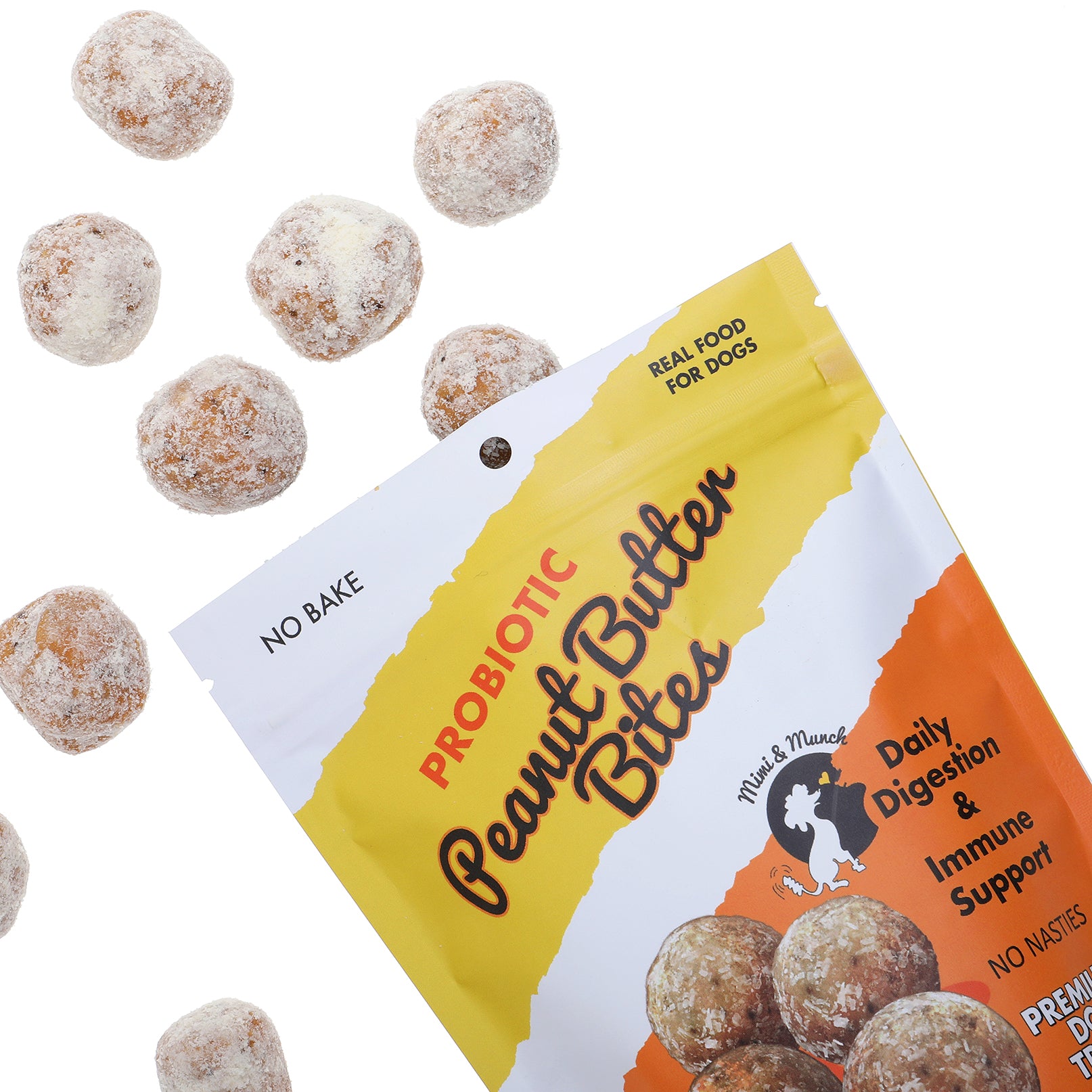 Probiotic Peanut Butter Bites - Mimi & Munch AU - Peanut Butter Bites