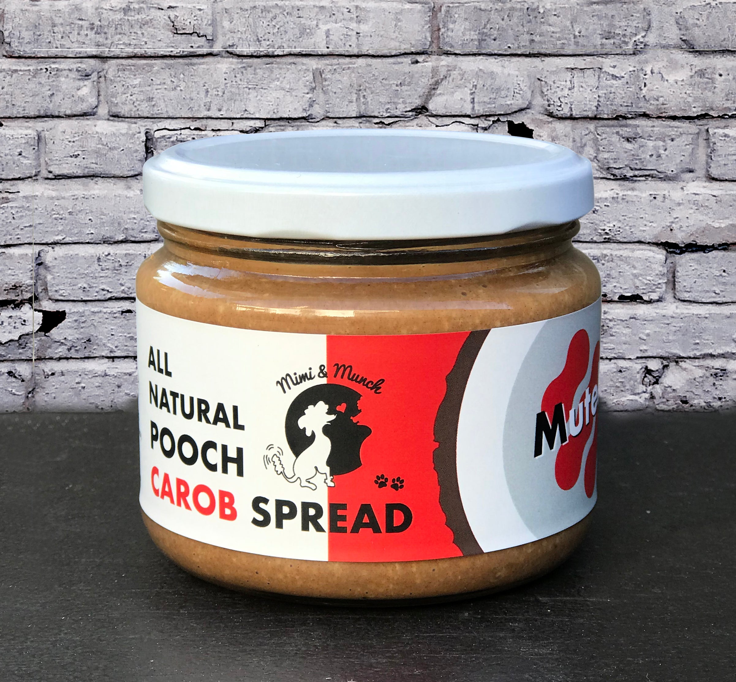 Dogtella - All Natural Pooch Carob Spread - Mimi & Munch AU - Pooch Peanut Butter