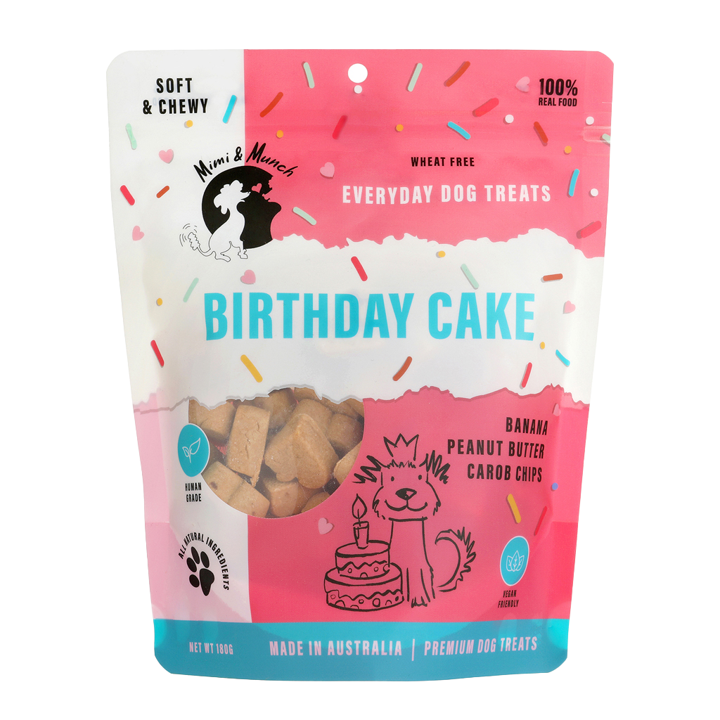 Birthday Cake Soft & Chewy Natural Dog Treats