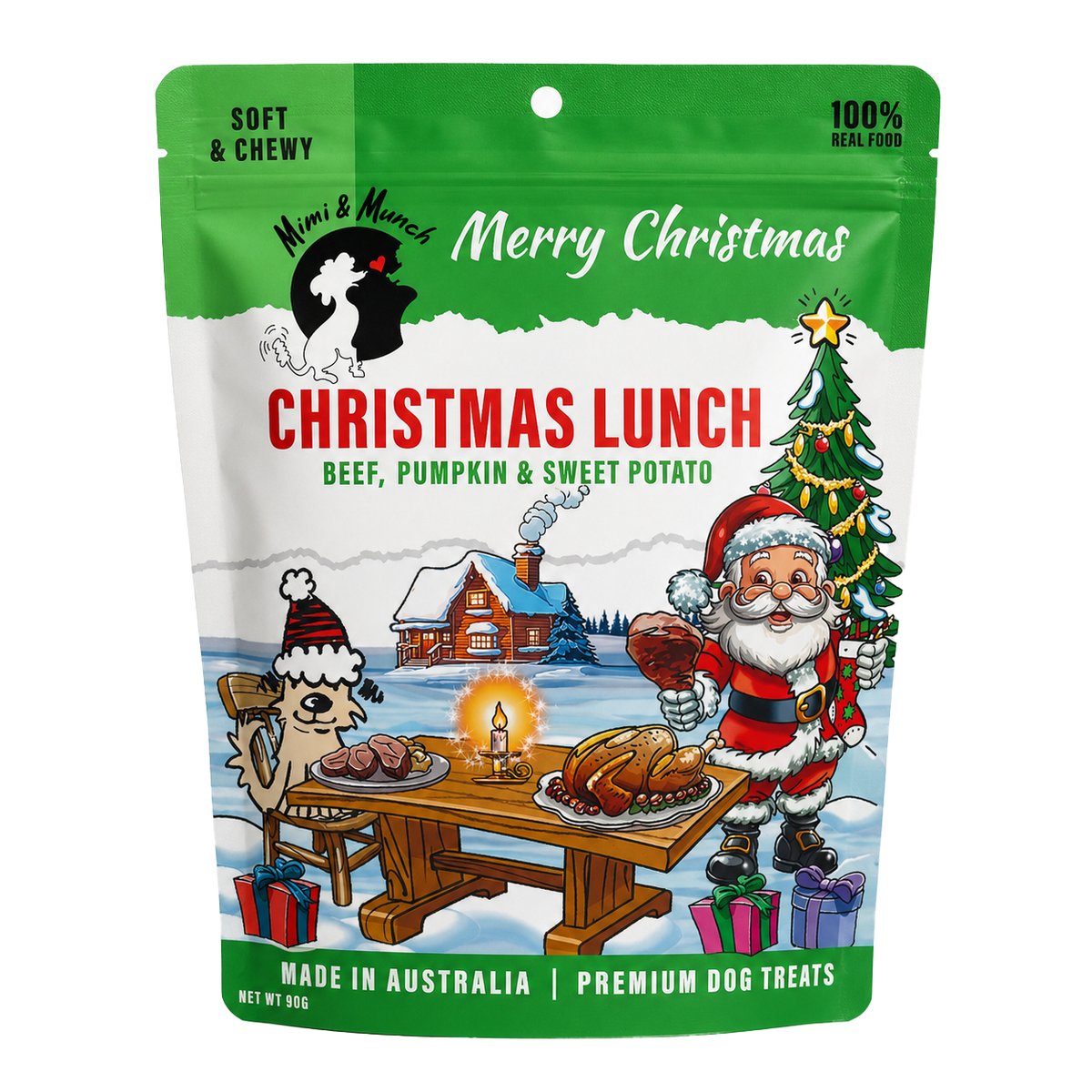 Christmas Lunch Natural Dog Treats
