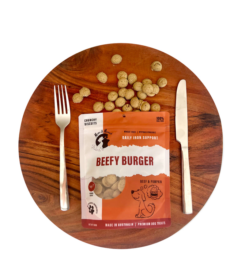 Beefy Burger | Natural Dog Treats