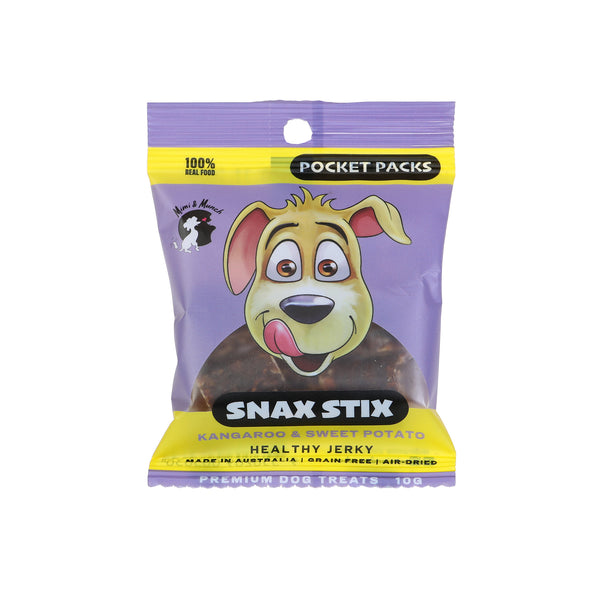 Snax Stix Pocket Packs (5 Mini Packs) Natural Dog Treats