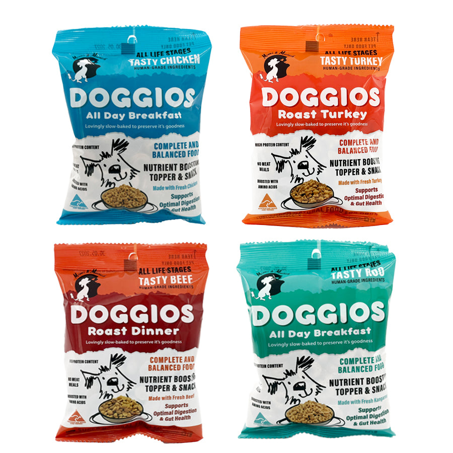4 or 5 x Sample Packs Dog Food 100g (Free Shipping)